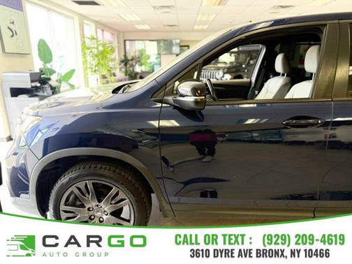 Obsidian Blue Pearl 2021 Honda Passport AWD EX-L