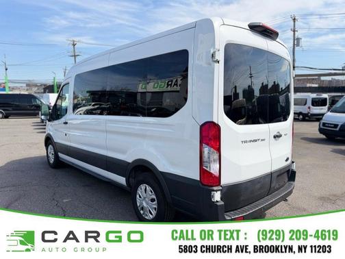 Oxford White 2023 Ford Transit-350 XLT