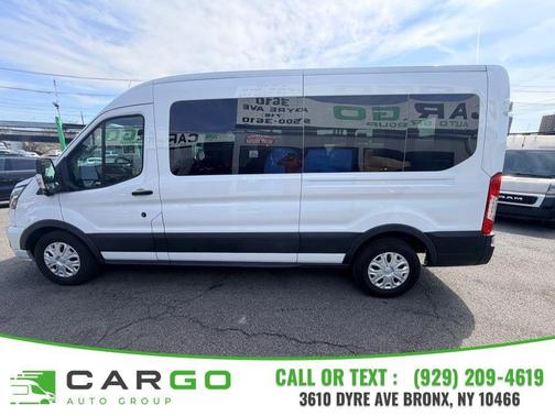 Oxford White 2023 Ford Transit-350 XLT