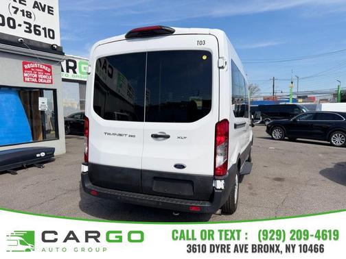 Oxford White 2023 Ford Transit-350 XLT