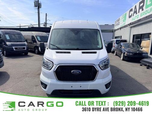 Oxford White 2023 Ford Transit-350 XLT