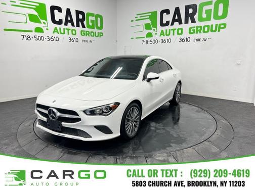 Digital White Metallic 2021 Mercedes-Benz CLA 250 Base