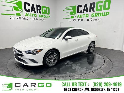 Digital White Metallic 2021 Mercedes-Benz CLA 250 Base