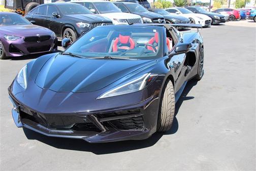 Black 2023 Chevrolet Corvette Stingray w/3LT