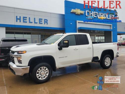 White 2021 Chevrolet Silverado 2500 LT