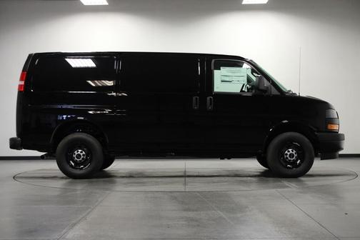 Onyx Black 2026 GMC Savana 2500 Work Van