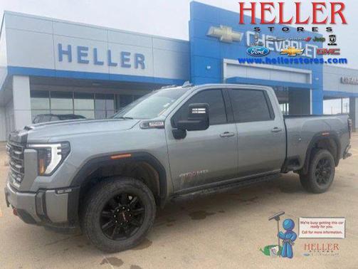 Sterling Metallic 2024 GMC Sierra 3500 AT4