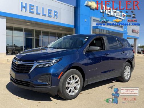 Blue Glow Metallic 2023 Chevrolet Equinox LS