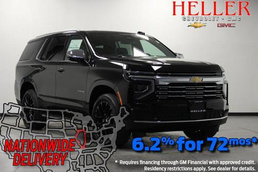Black 2026 Chevrolet Tahoe Premier