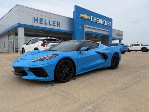 Rapid Blue 2024 Chevrolet Corvette Stingray w/1LT