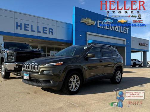 Eco Green Pearlcoat 2015 Jeep Cherokee Latitude
