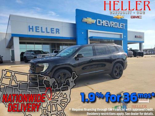 Ebony Twilight Metallic 2026 GMC Acadia Elevation AWD