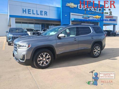 Satin Steel Metallic 2020 GMC Acadia AWD SLT