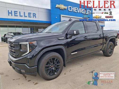 Onyx Black 2025 GMC Sierra 1500 Elevation