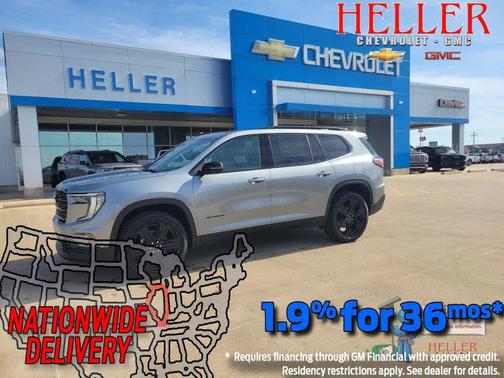 Sterling Metallic 2026 GMC Acadia Elevation AWD