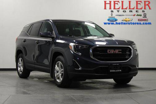 Blue Steel Metallic 2018 GMC Terrain SLE