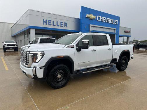 Glacier White Tricoat 2026 GMC Sierra 2500 Denali