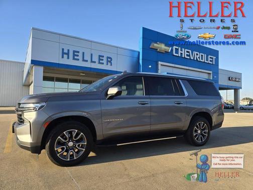 Satin Steel Metallic 2021 Chevrolet Suburban LT