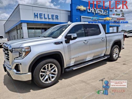 Quicksilver Metallic 2021 GMC Sierra 1500 SLT
