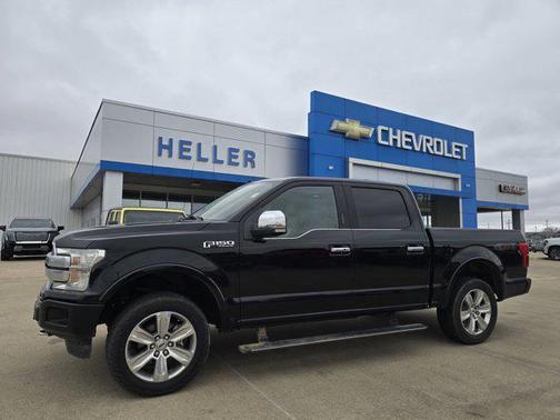 Shadow Black 2018 Ford F-150 Platinum