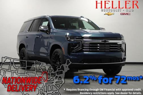 Lakeshore Blue Metallic 2026 Chevrolet Tahoe Premier
