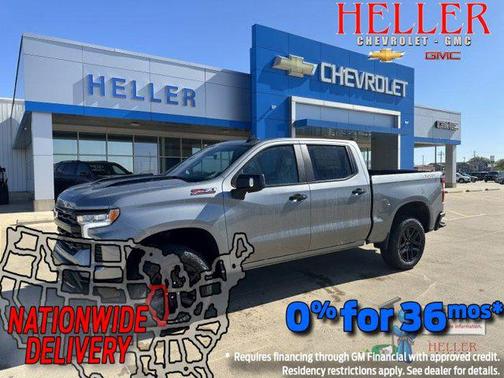 Sterling Gray Metallic 2026 Chevrolet Silverado 1500 LT Trail Boss