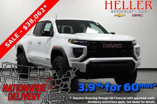 Summit White 2026 GMC Canyon Elevation