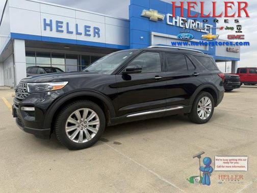 Agate Black Metallic 2020 Ford Explorer Limited