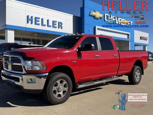 Flame Red Clearcoat 2018 RAM 2500 Big Horn Crew Cab 4x4 8' Box