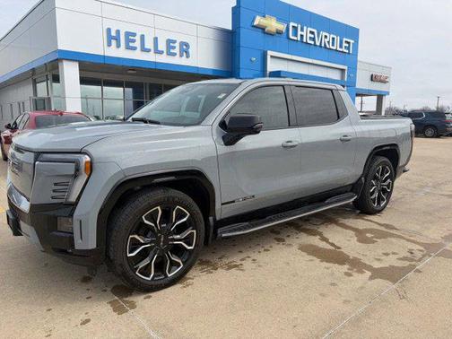 Thunderstorm Gray 2024 GMC Sierra EV Denali Edition 1