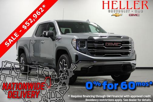 Sterling Metallic 2026 GMC Sierra 1500 SLT