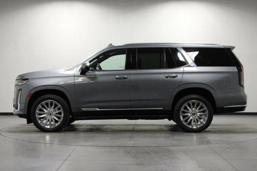 Satin Steel Metallic 2021 Cadillac Escalade Premium Luxury