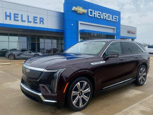 Black Cherry Tintcoat 2025 Cadillac Escalade IQ Luxury 2