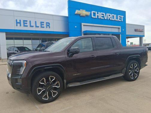 Dark Ember Tintcoat 2025 GMC Sierra EV Extended Range Denali