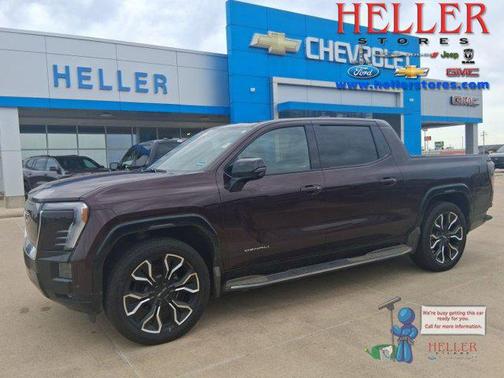 Dark Ember Tintcoat 2025 GMC Sierra EV Extended Range Denali