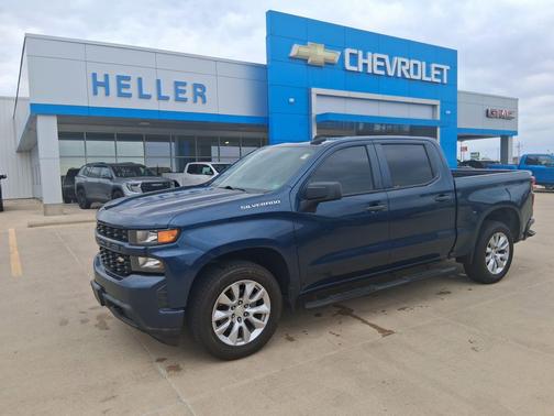 Northsky Blue Metallic 2020 Chevrolet Silverado 1500 Custom
