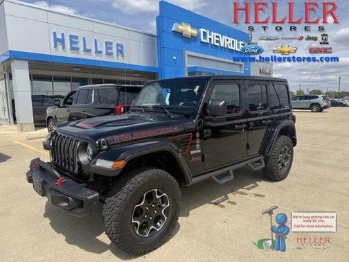 Black Clearcoat 2020 Jeep Wrangler Unlimited Rubicon
