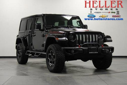 Black Clearcoat 2020 Jeep Wrangler Unlimited Rubicon