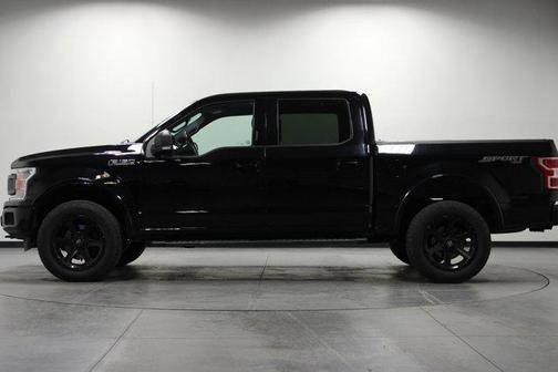 Shadow Black 2018 Ford F-150 XLT