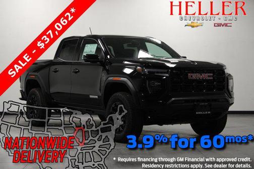 Onyx Black 2026 GMC Canyon Elevation