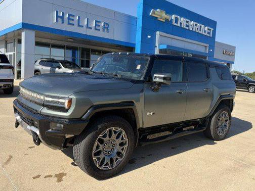 Moonshot Green Matte 2024 GMC HUMMER EV SUV 3X