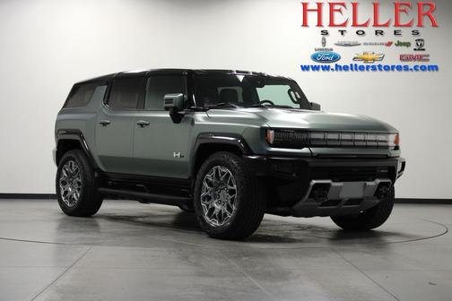 Moonshot Green Matte 2024 GMC HUMMER EV SUV 3X