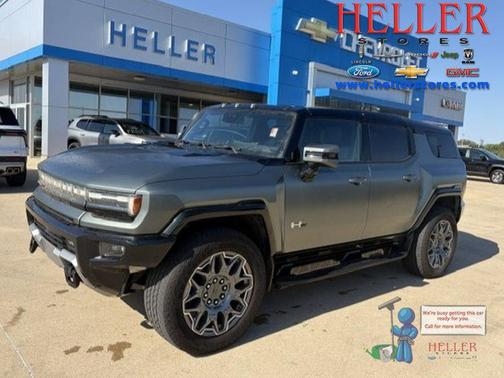 Moonshot Green Matte 2024 GMC HUMMER EV SUV 3X
