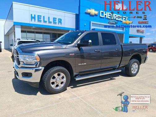 Granite Crystal Metallic Clearcoat 2020 RAM 2500 Big Horn Crew Cab 4x4 6'4' Box