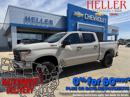White Sands 2026 Chevrolet Silverado 1500 Custom Trail Boss