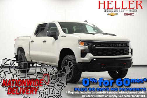 White Sands 2026 Chevrolet Silverado 1500 Custom Trail Boss