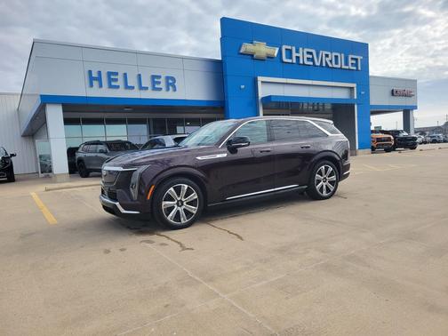 Black Cherry Tintcoat 2025 Cadillac Escalade IQ Luxury 2