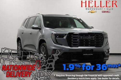Sterling Metallic 2026 GMC Acadia Denali
