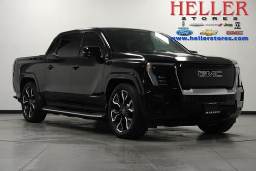 Onyx Black 2025 GMC Sierra EV Max Range Denali