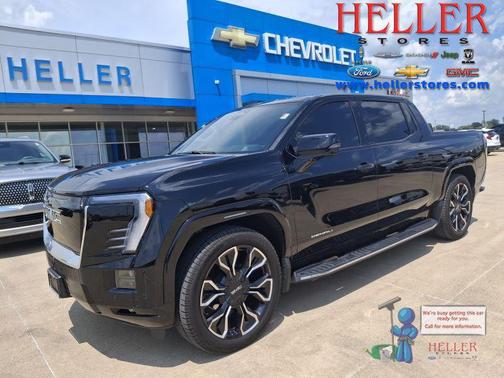 Onyx Black 2025 GMC Sierra EV Max Range Denali